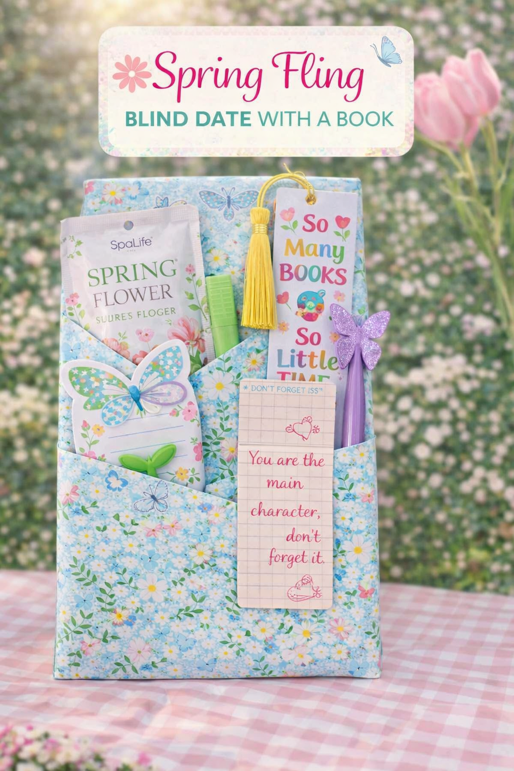 3. Spring Fling Blind Date with a Book